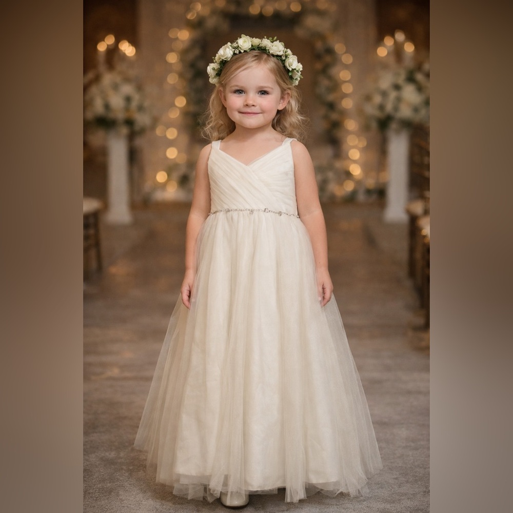 David’s Bridal Flower Girl Dress